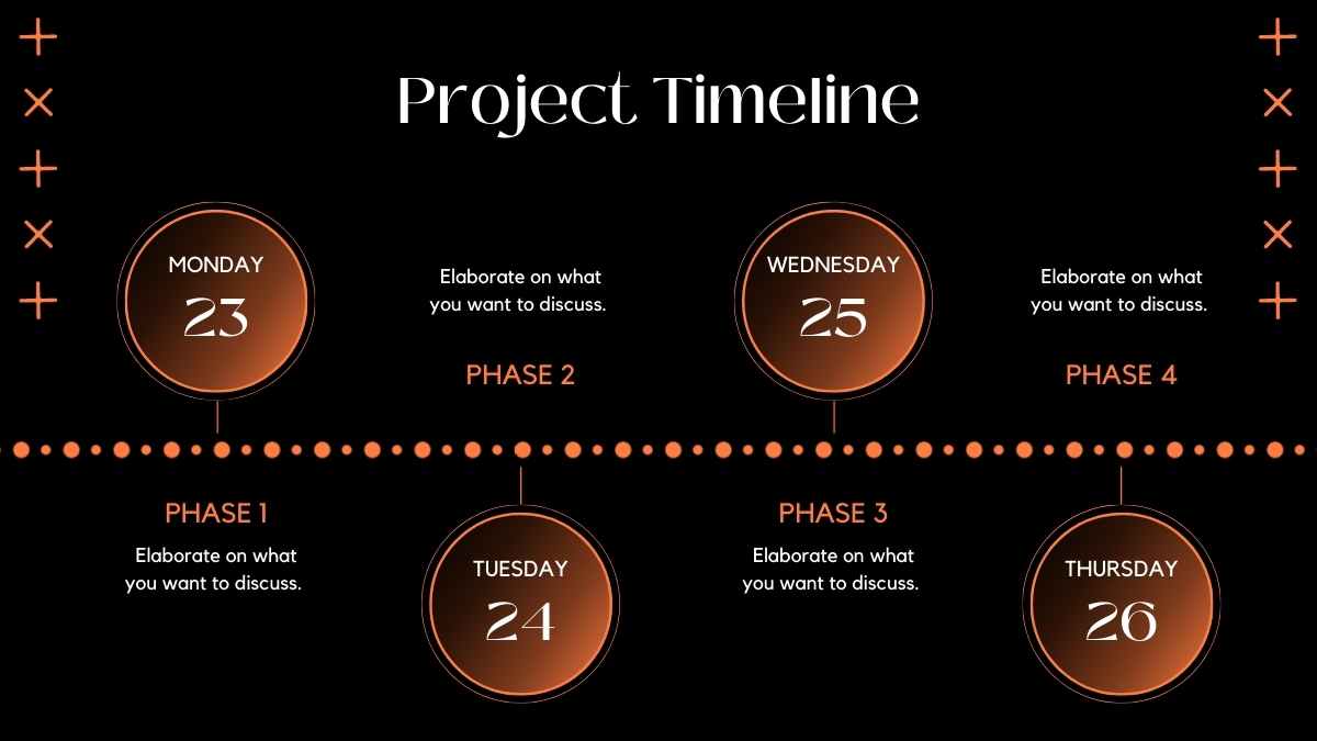 Agenda de Reunião Geométrica em Slides - deslizar 13