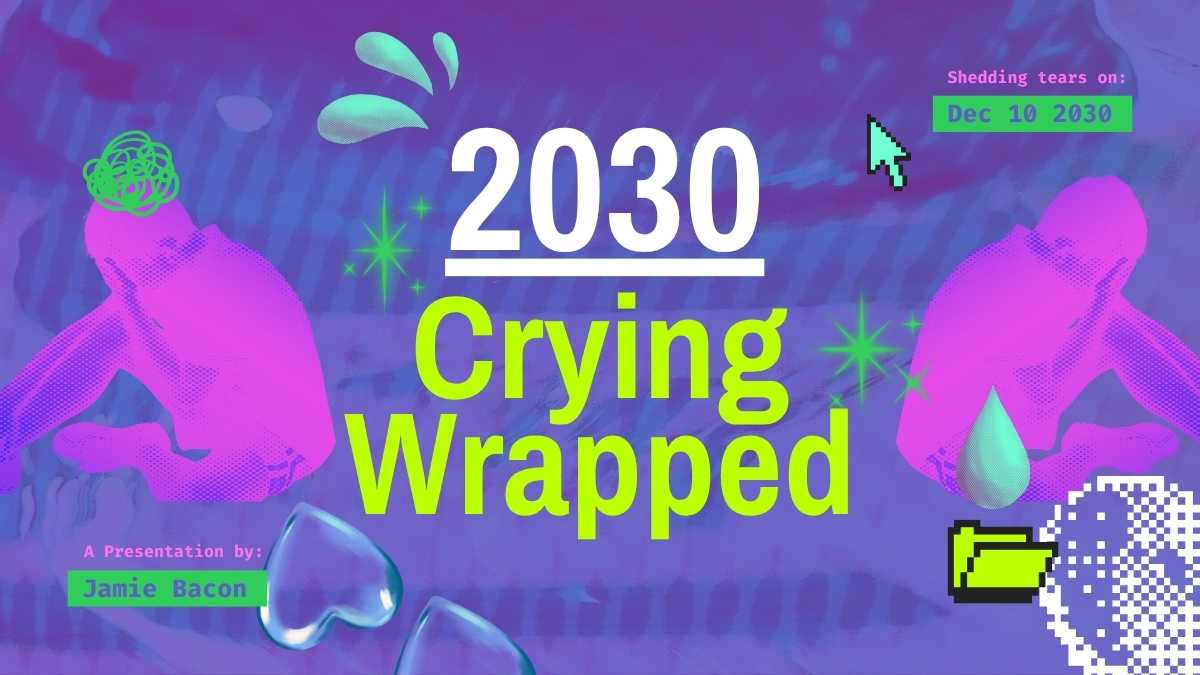 Slide Crying Wrapped 2025 yang Brutalis - slide 1