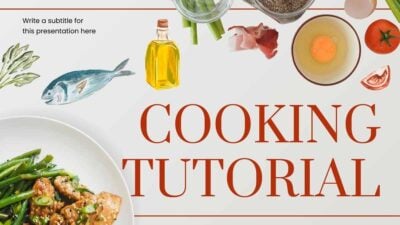 Tutorial Memasak Estetik dalam Slide