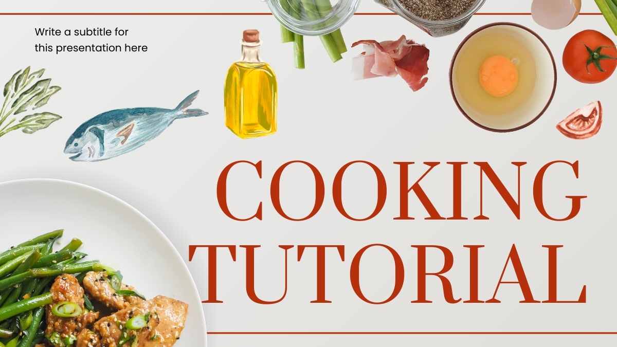 Tutorial Memasak Estetik dalam Slide - slide 1