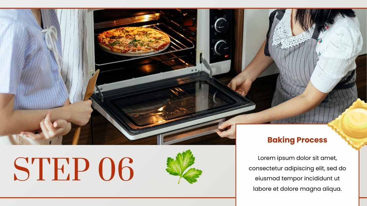 Tutorial Memasak Estetik dalam Slide - slide 13
