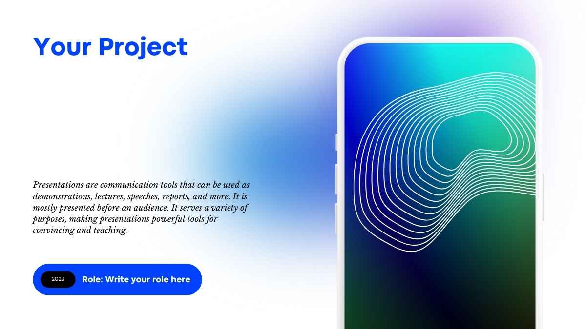 Blue Minimal Cool Gradient FinTech Pitch Deck - slide 10