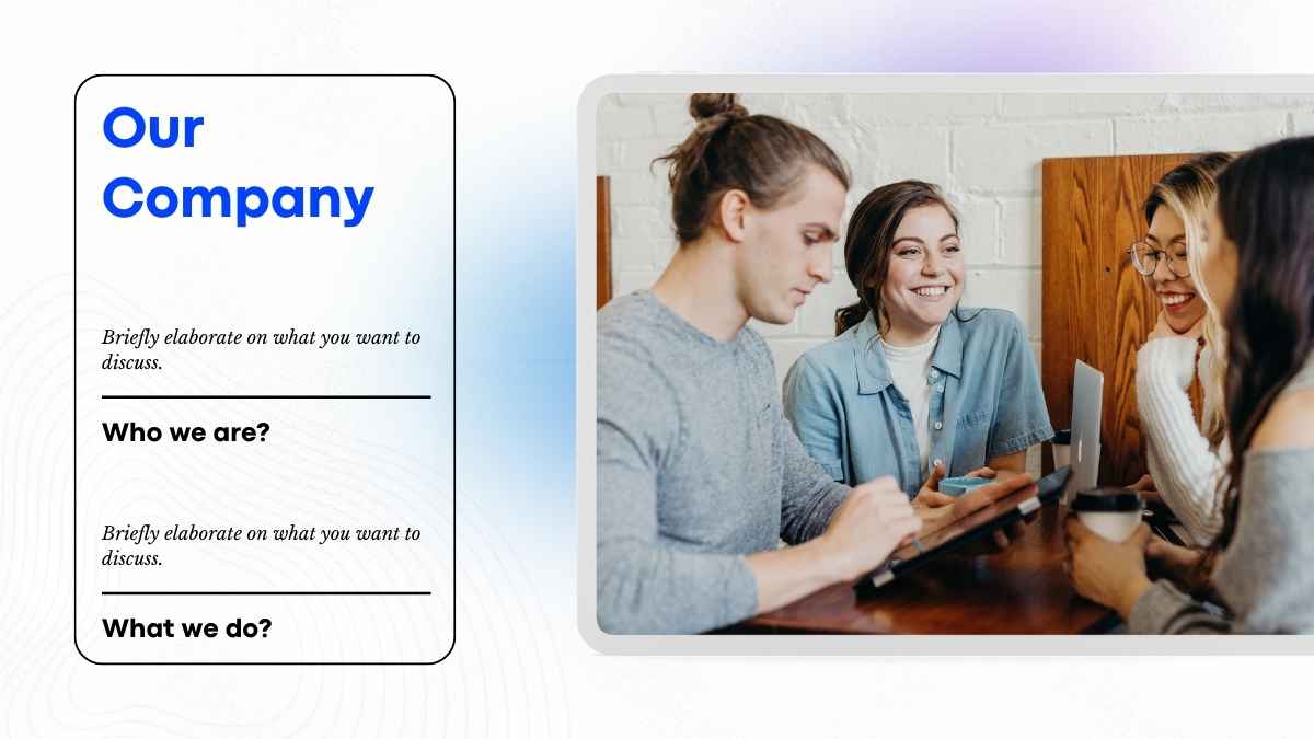 Blue Minimal Cool Gradient FinTech Pitch Deck - slide 6