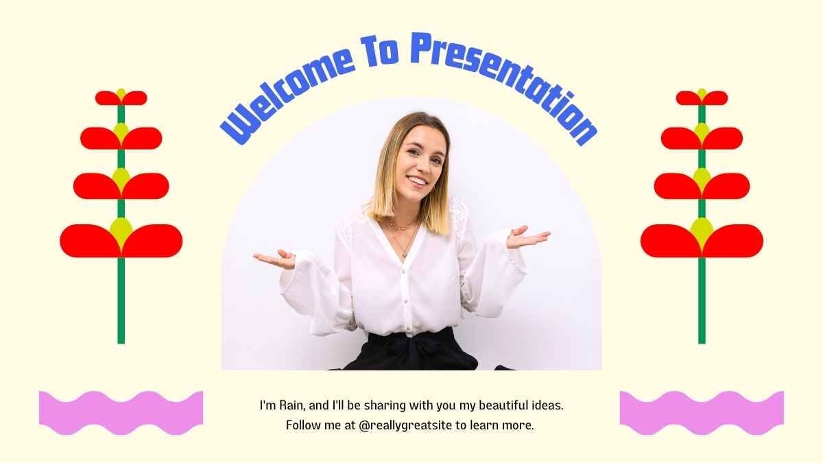 Slides de Marketing para Redes Sociais Florais - deslizar 7