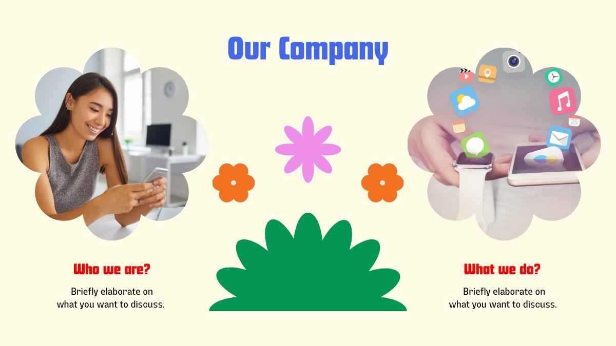 Slides de Marketing para Redes Sociais Florais - deslizar 8