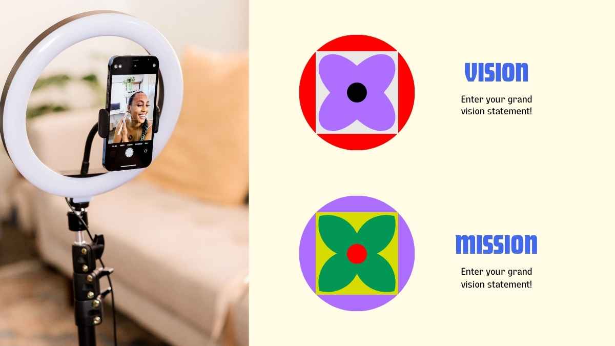 Slides de Marketing para Redes Sociais Florais - deslizar 9