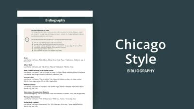 Template Bibliografi Gaya Chicago yang Minimalis dalam Dokumen