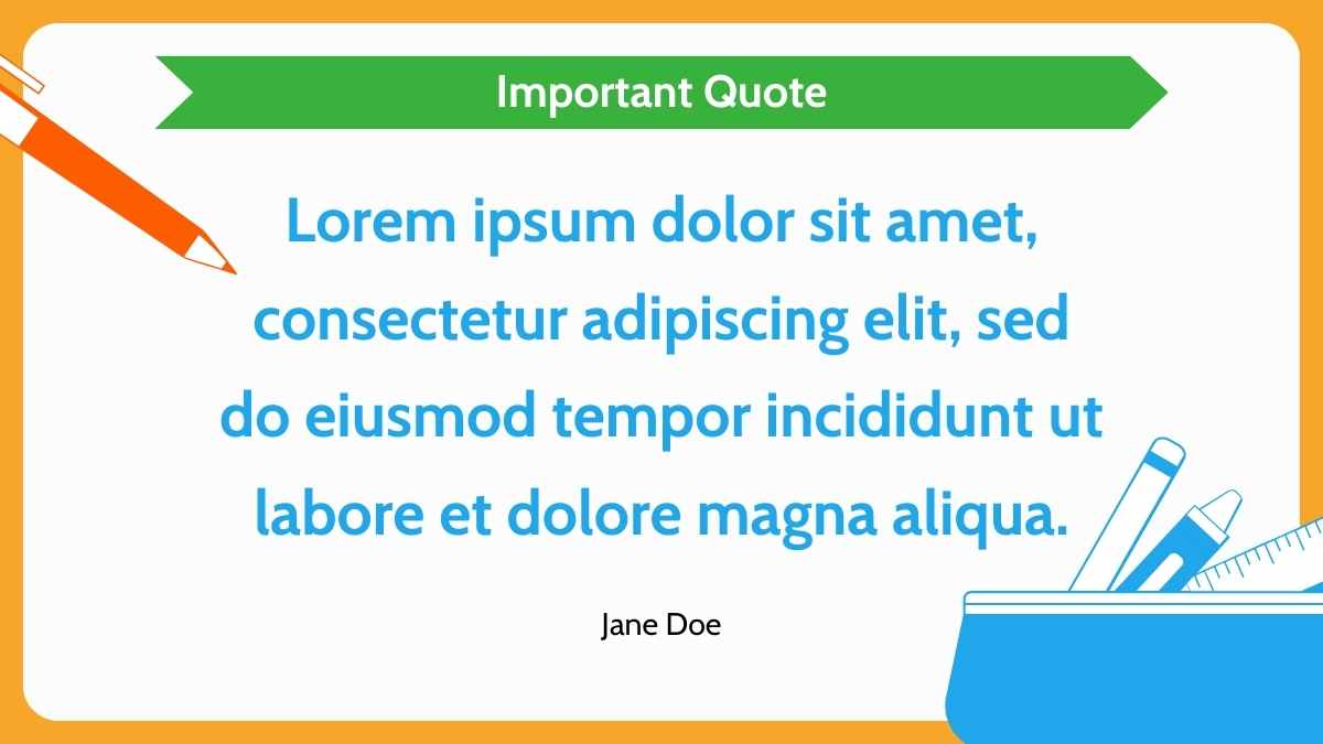 クリーンでカラフルな新学期背景スライド - slide 12