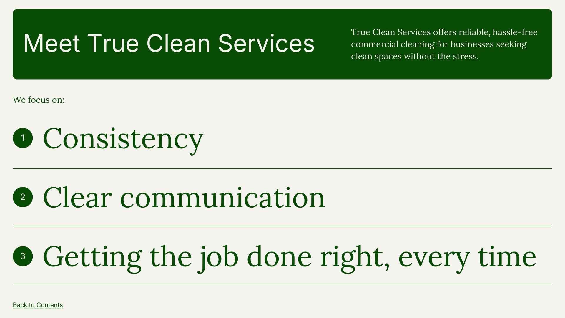 Commercial Cleaning Sales Pitch Slides - slide 5