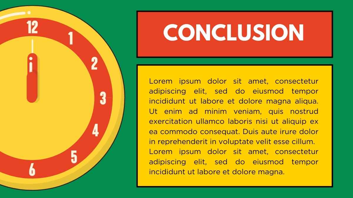 Tema de Relógio de Contagem Regressiva Fofo em Slides - deslizar 12