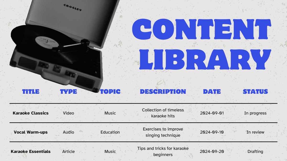 Estratégia de redes sociais para karaokê online fofa e ousada em Slides - deslizar 13