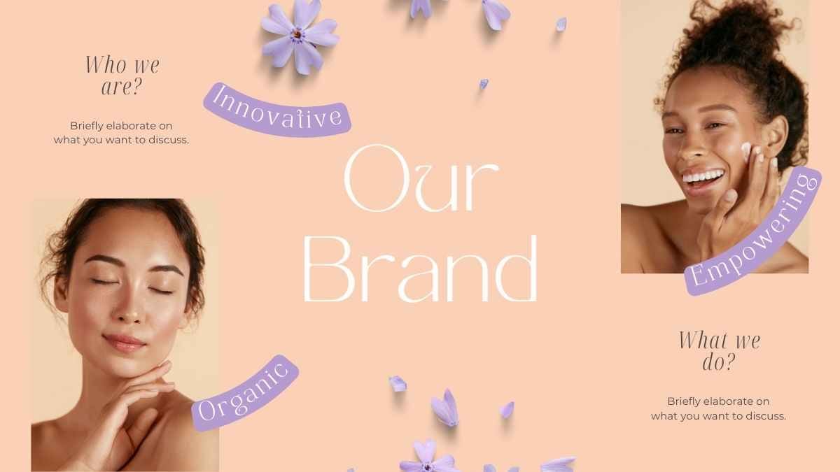 Cute Floral Online Beauty Shop Marketing Plan - slide 3