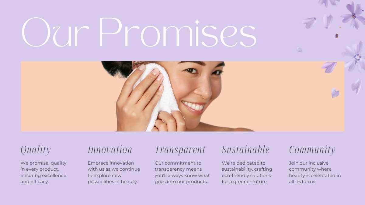 Cute Floral Online Beauty Shop Marketing Plan - slide 16