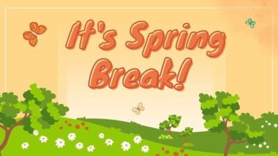 Spring Break lindo en Diapositivas