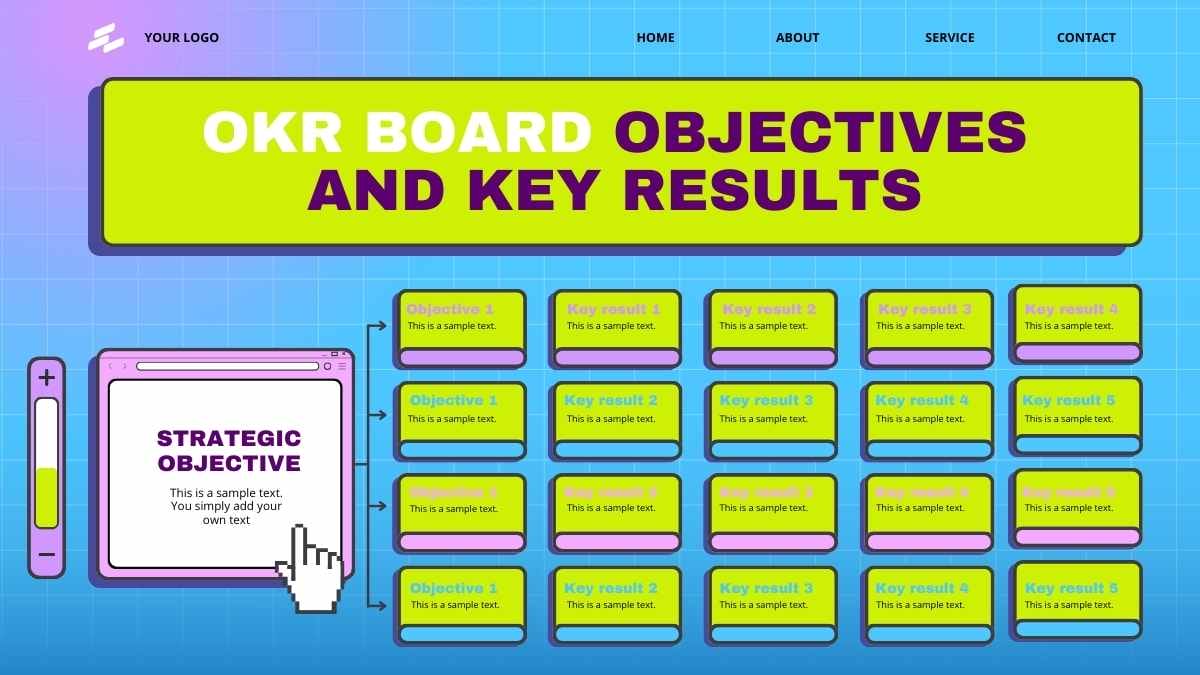 Framework Moderno de OKRs para Performance em Slides - deslizar 11