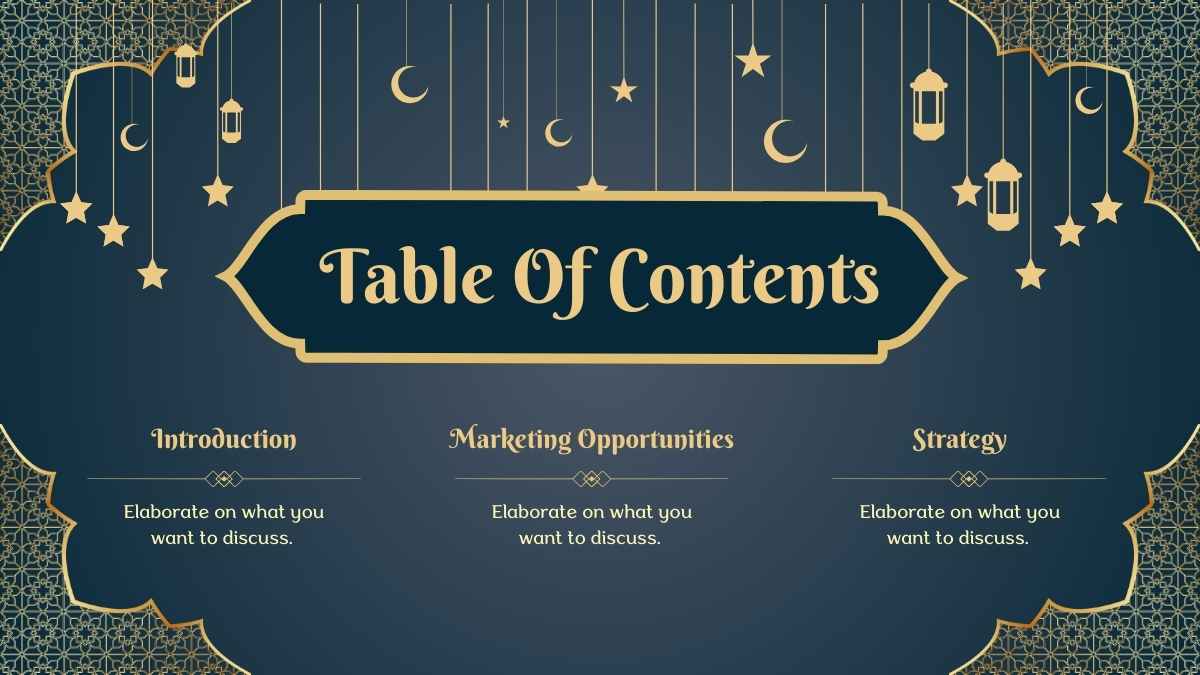 Tahun Baru Islam yang Elegan dalam Slide - slide 3