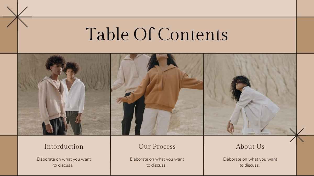 Slides de Negócios para Revista de Moda - deslizar 5