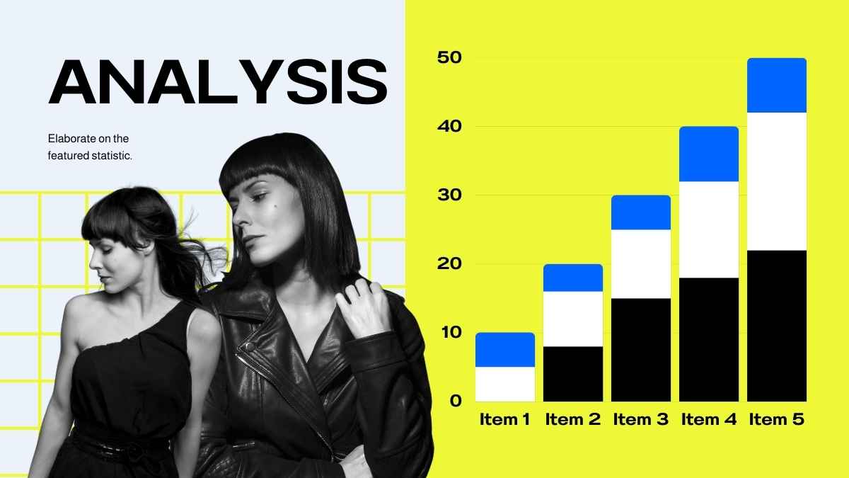 Yellow Maximalist Fashion Shop Pitch Deck - slide 13