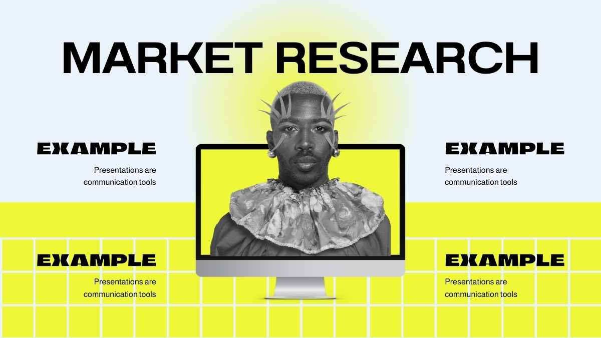 Yellow Maximalist Fashion Shop Pitch Deck - slide 14