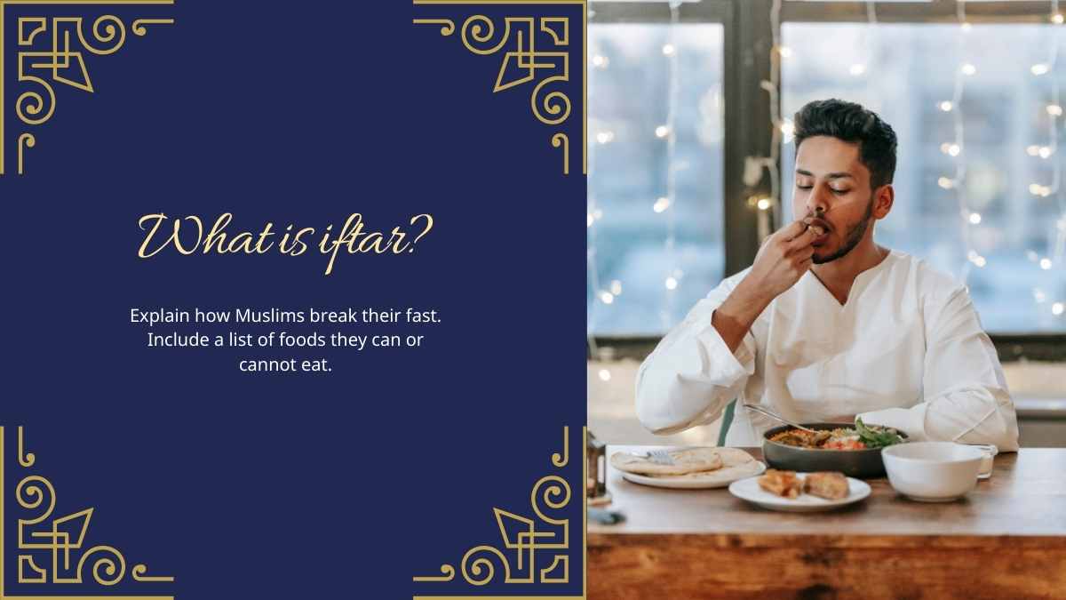 Puasa Ramadan yang Ilustratif dalam Slide - slide 10