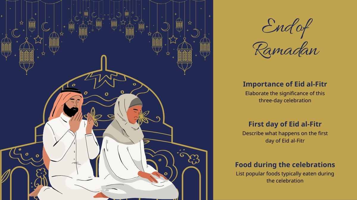 Puasa Ramadan yang Ilustratif dalam Slide - slide 11