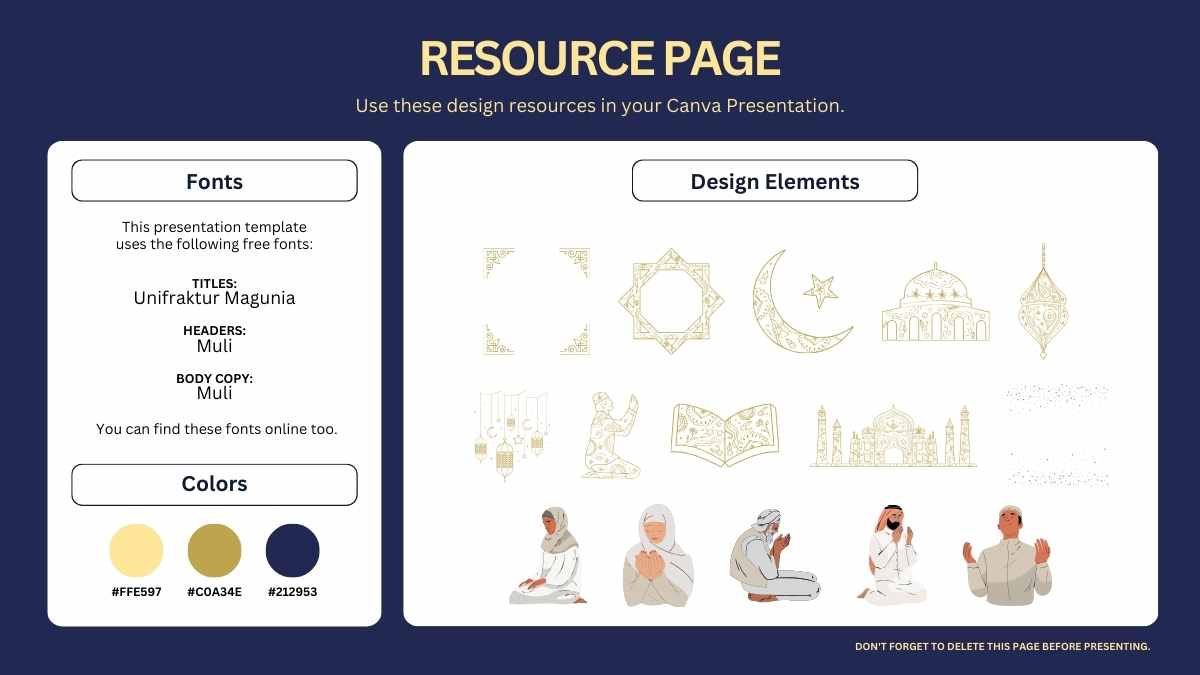 Puasa Ramadan yang Ilustratif dalam Slide - slide 14