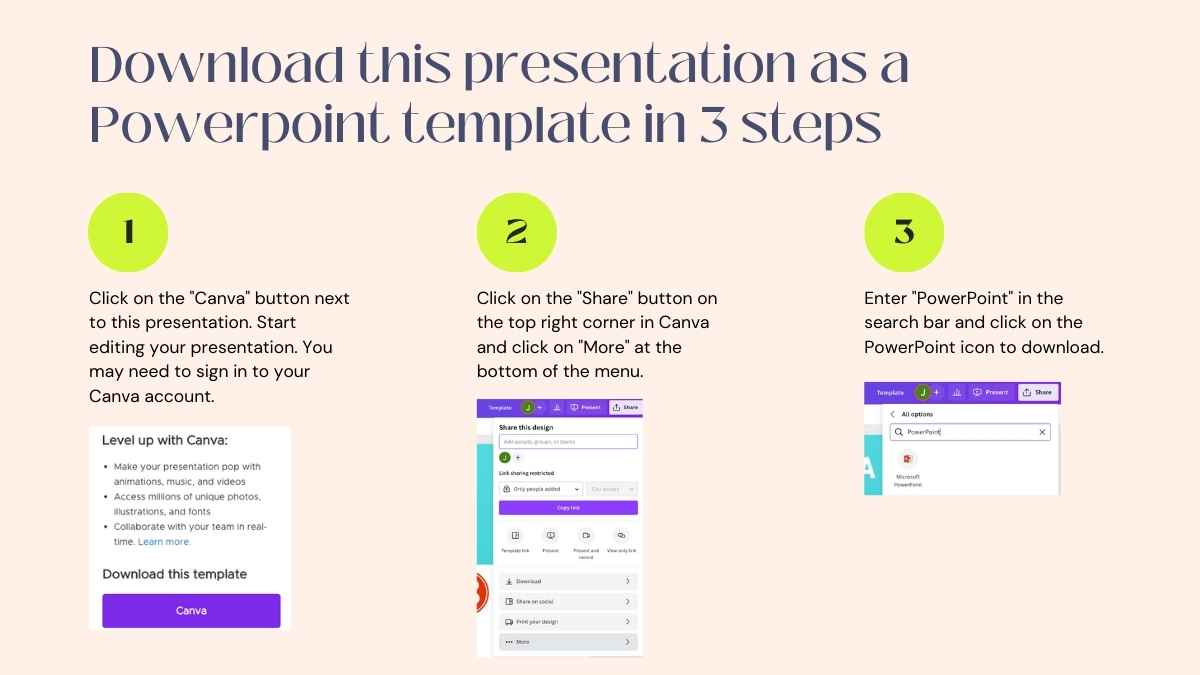 Pitch deck estetik warna-warni dalam Slide - slide 3
