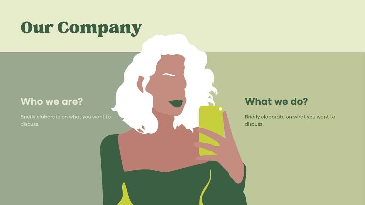 Kit Brand Ilustratif Kreatif dalam Slide - slide 6