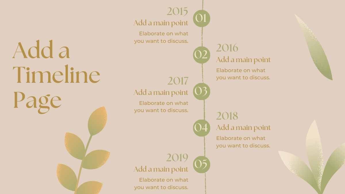 Linha do Tempo de História em Slides - deslizar 6