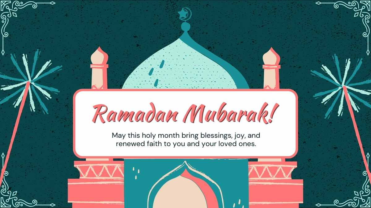 Aktivitas Selama Bulan Ramadan yang Ilustratif dalam Slide - slide 13