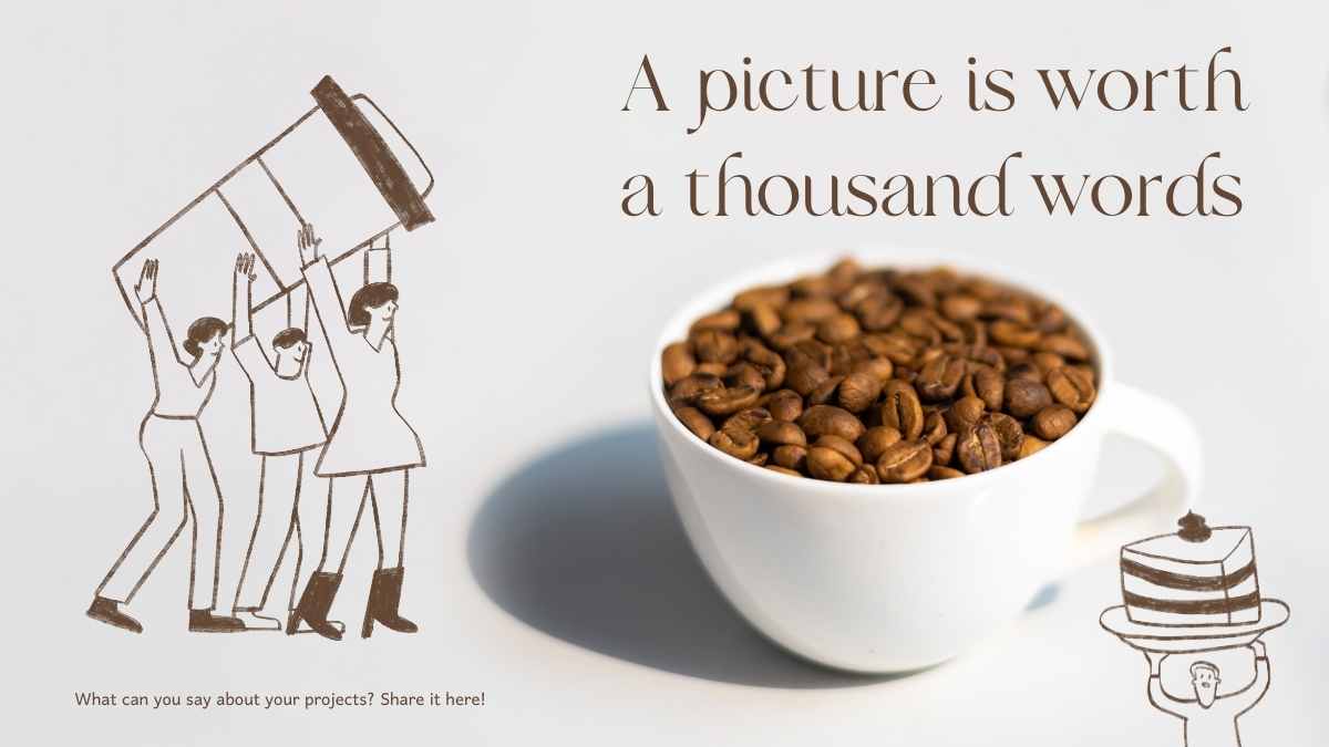 Catálogo de Café Ilustrado Minimalista em Slides - deslizar 14