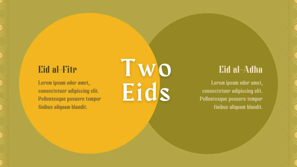 Latar Idul Fitri Ilustratif dalam Slide - slide 8