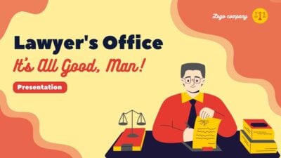 イラスト入り弁護士事務所スライド：It’s All Good, Man!
