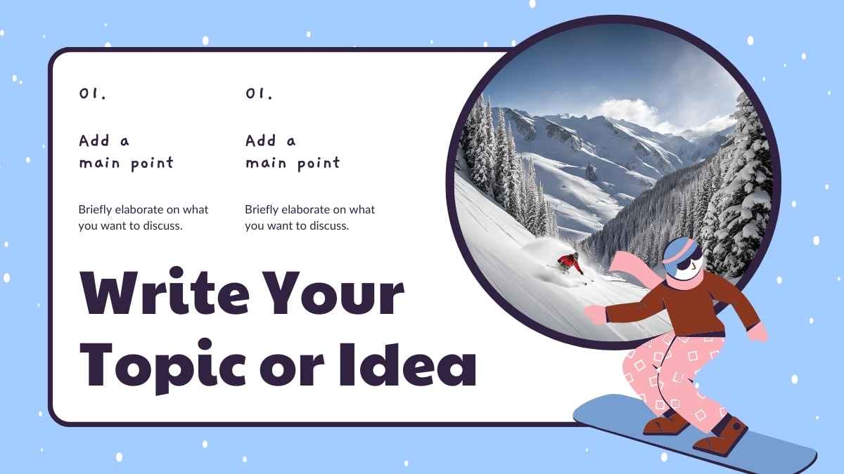 Bencana Alam: Longsor Salju yang Ilustratif dalam Slide - slide 7
