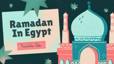 Ramadan di Mesir dalam Slide Ilustratif yang Imut