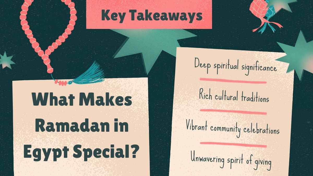 Ramadan di Mesir dalam Slide Ilustratif yang Imut - slide 13