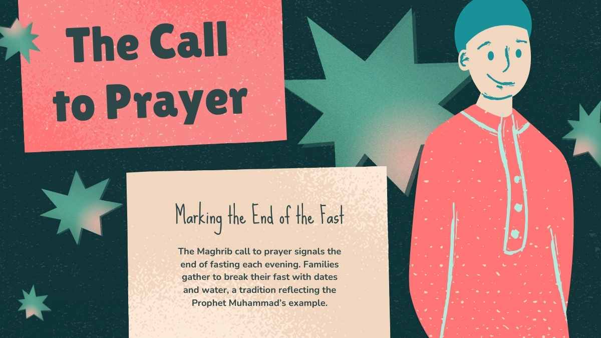Ramadan di Mesir dalam Slide Ilustratif yang Imut - slide 7