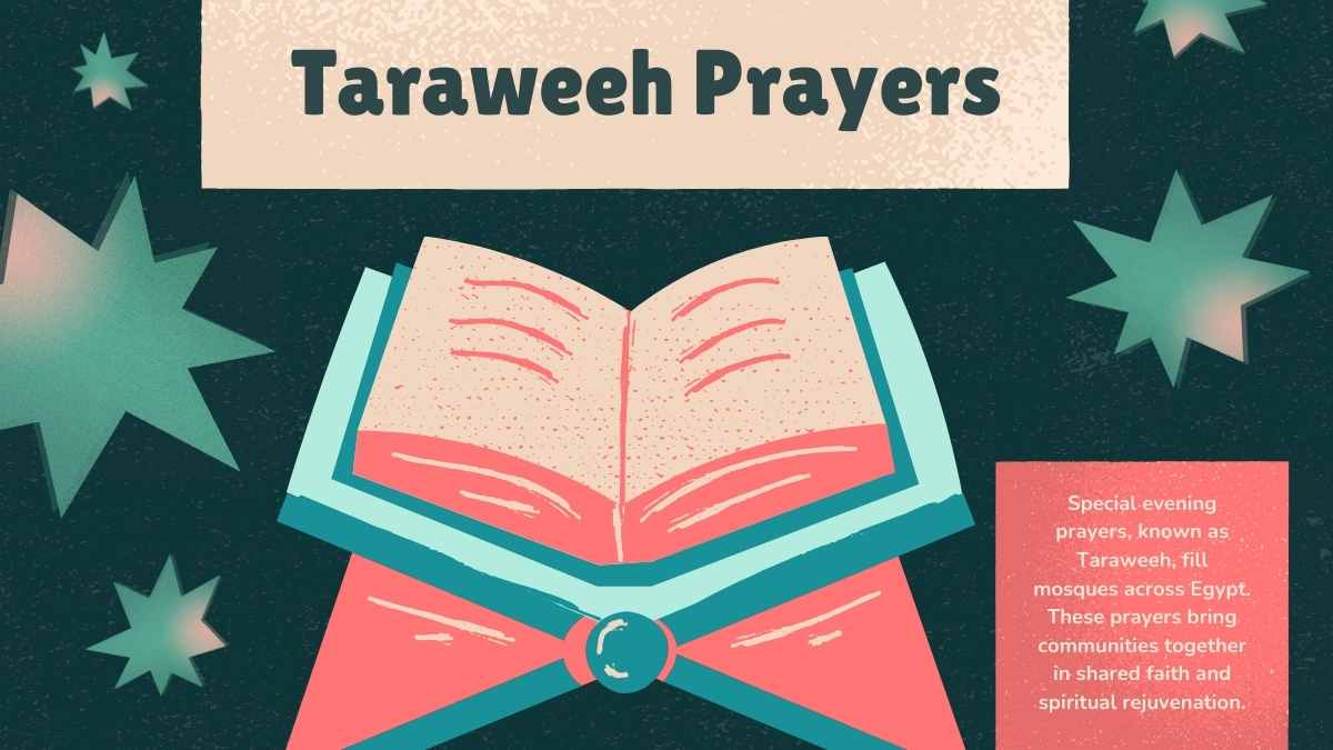 Ramadan di Mesir dalam Slide Ilustratif yang Imut - slide 8