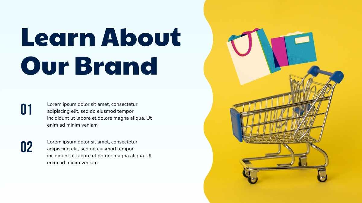 Tema Ilustrado de Carrinho de Compras em Slides - deslizar 5