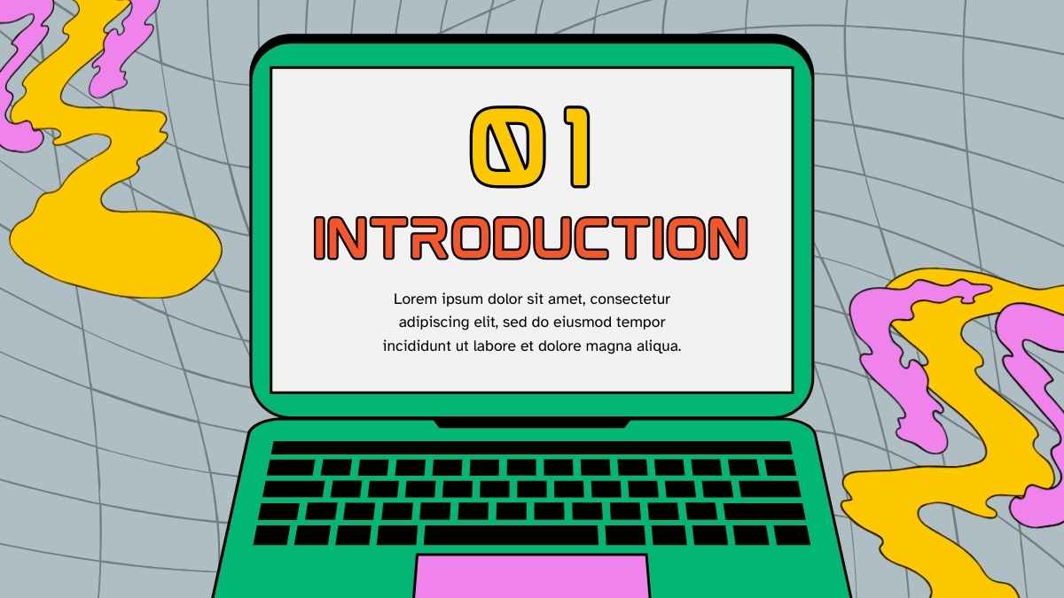 Illustrated Technology Products Catalog Slides - slide 5