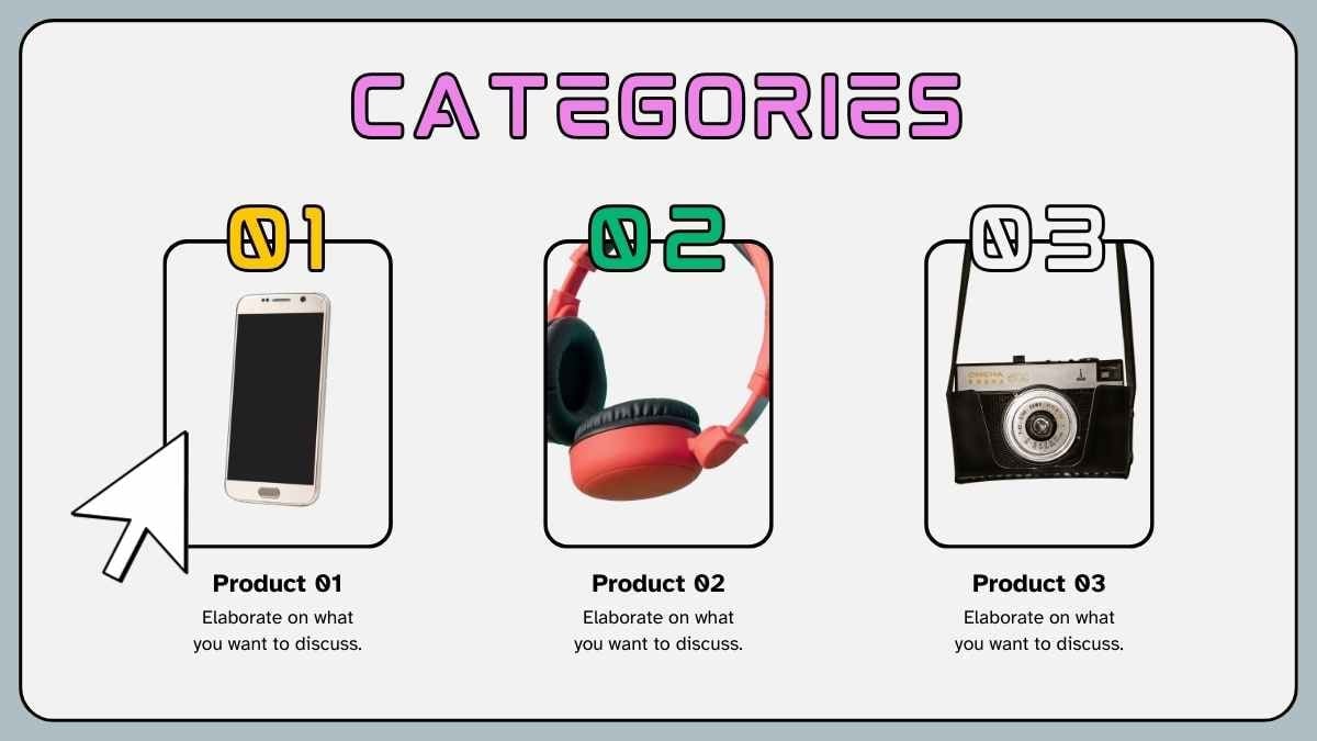 Illustrated Technology Products Catalog Slides - slide 9