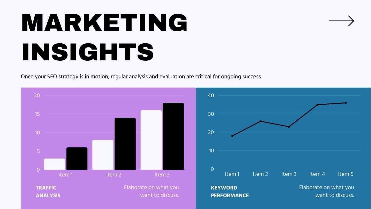 Minimal Geometric SEO Strategy Slides - slide 11