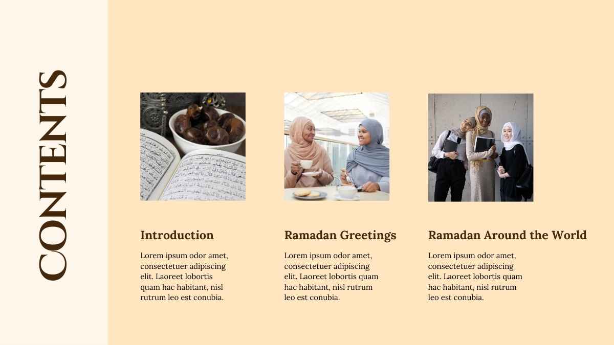 Latar Ramadan Kareem Minimalis dalam Slide - slide 2