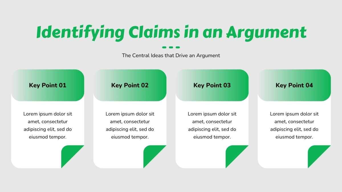 Modern Critical Thinking Argument Map Infographic 12
