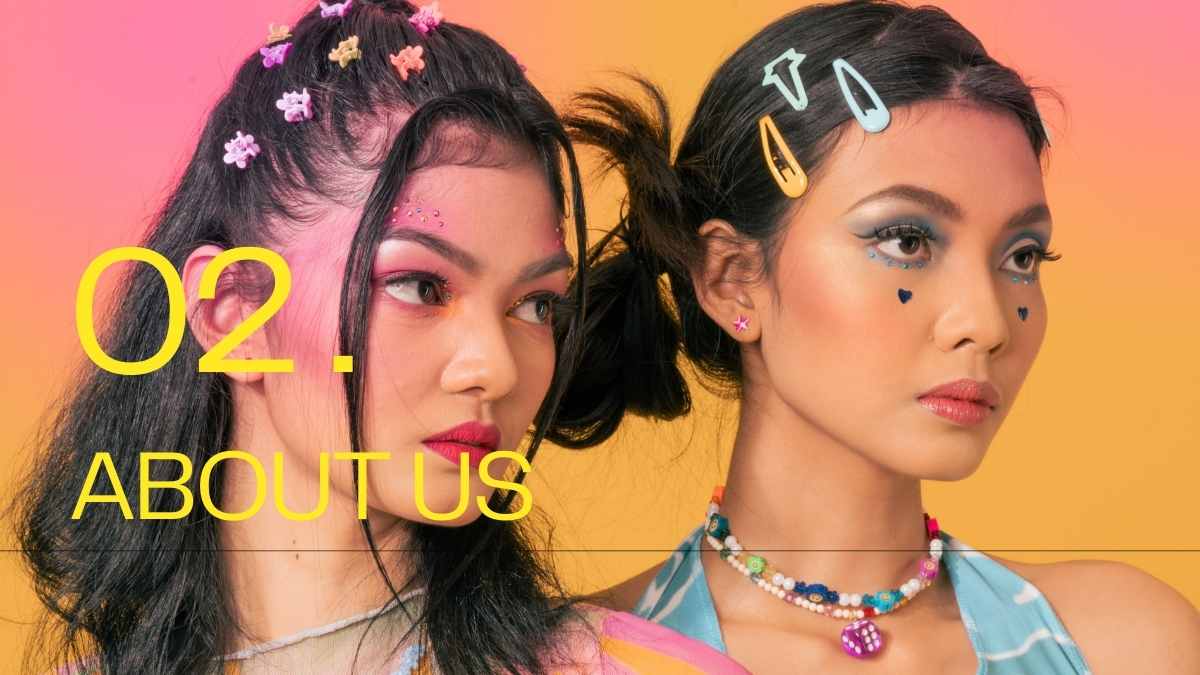 모던 그라데이션 UGC 크리에이터 포트폴리오 슬라이드 템플릿 - 슬라이드 8