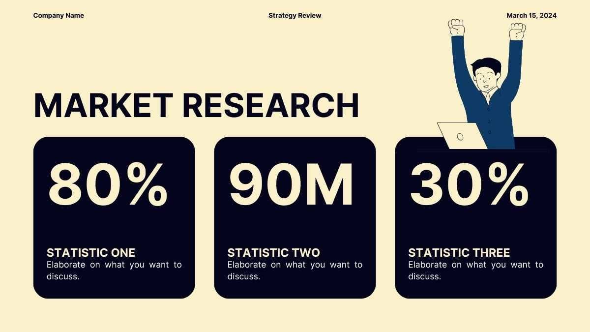Yellow Monthly Strategy Review Slides - slide 12