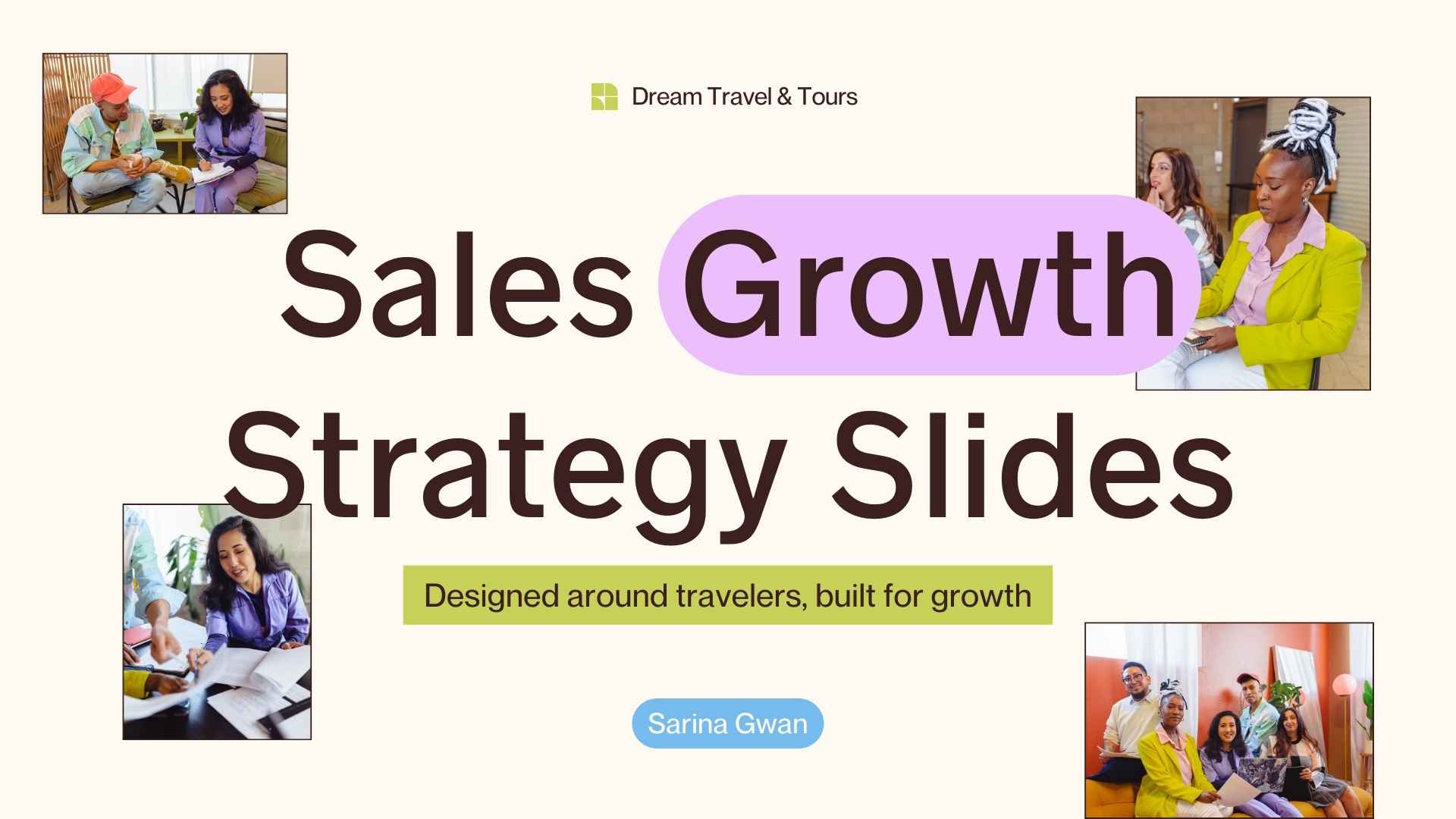 Sales Growth Strategy Slides - slide 1