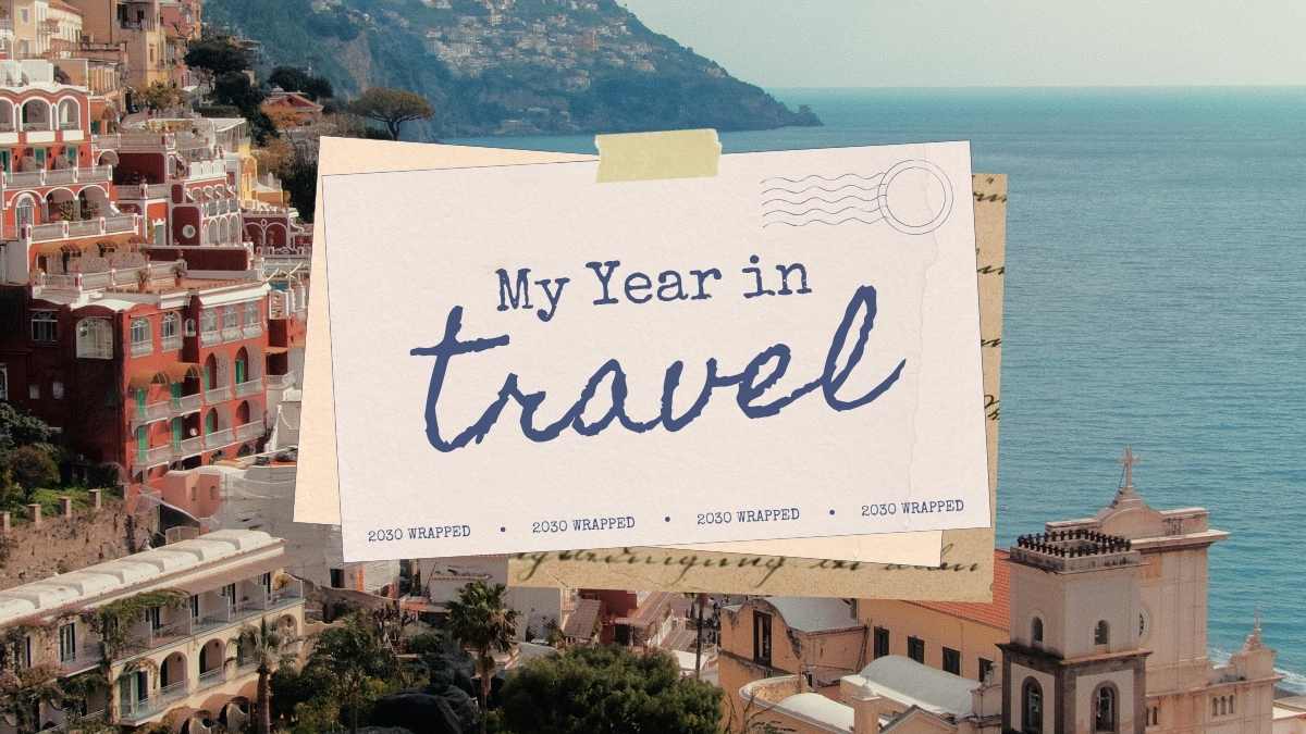 Slide Travel Wrapped Bergaya Scrapbook - slide 1