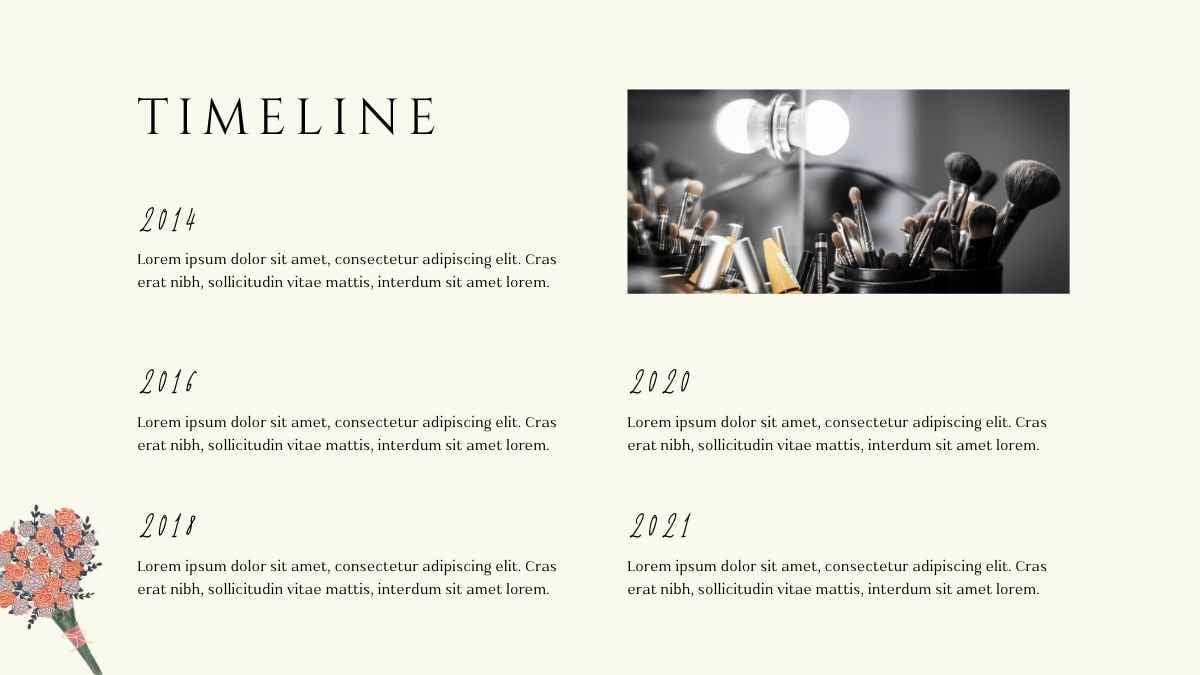 Portofolio Makeup Pengantin Sederhana dalam Slide - slide 13