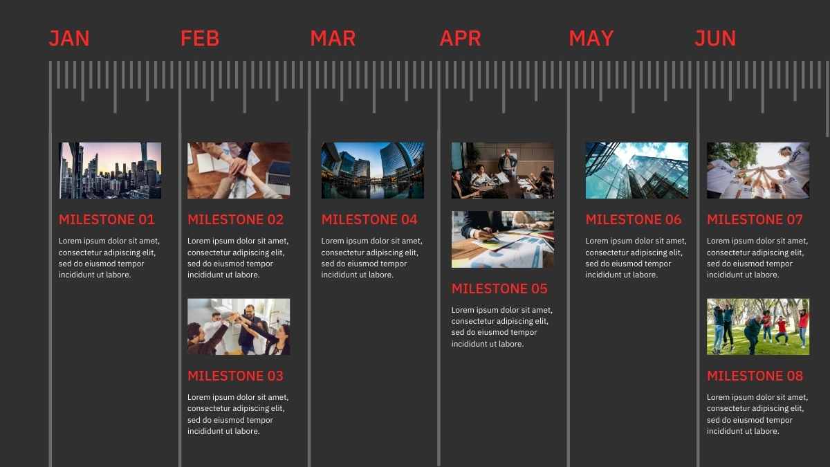 Rencana Proyek Sederhana dan Milestone dalam Infografis - slide 3